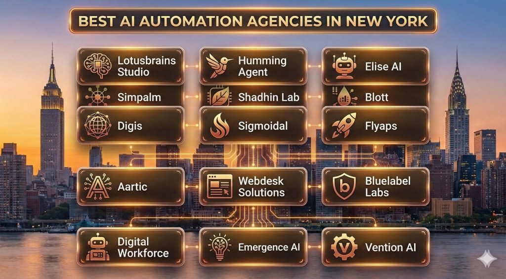 Top AI Automation Agencies New York