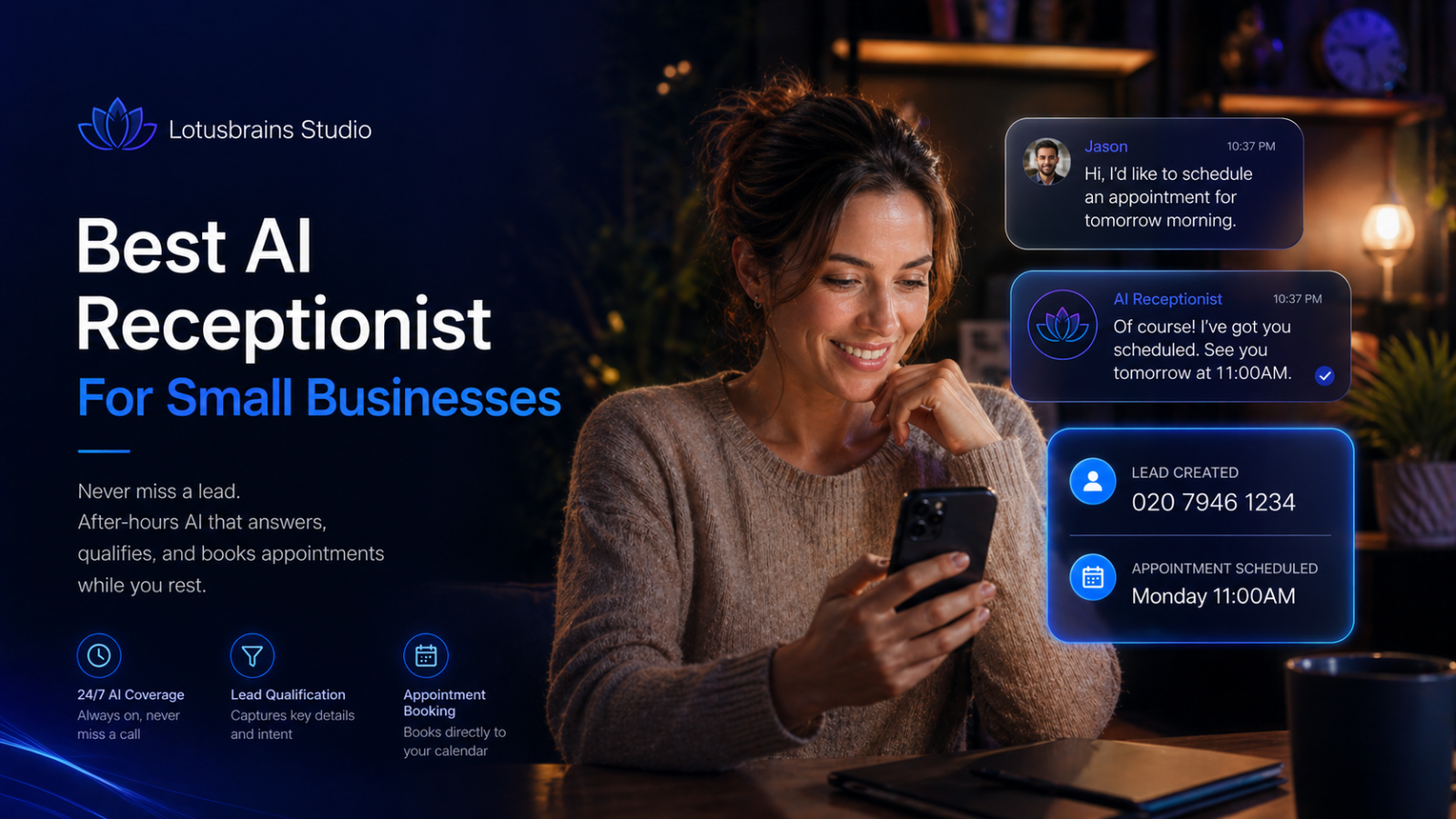 Best AI Receptionist For Small Businesses Today