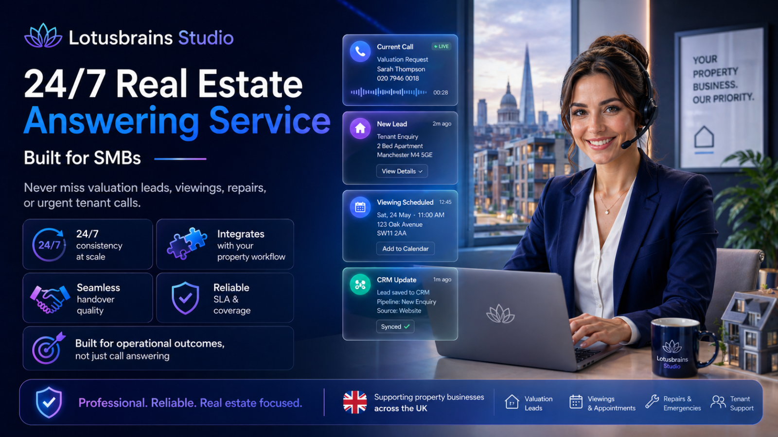 Real Estate Answering Service Provider