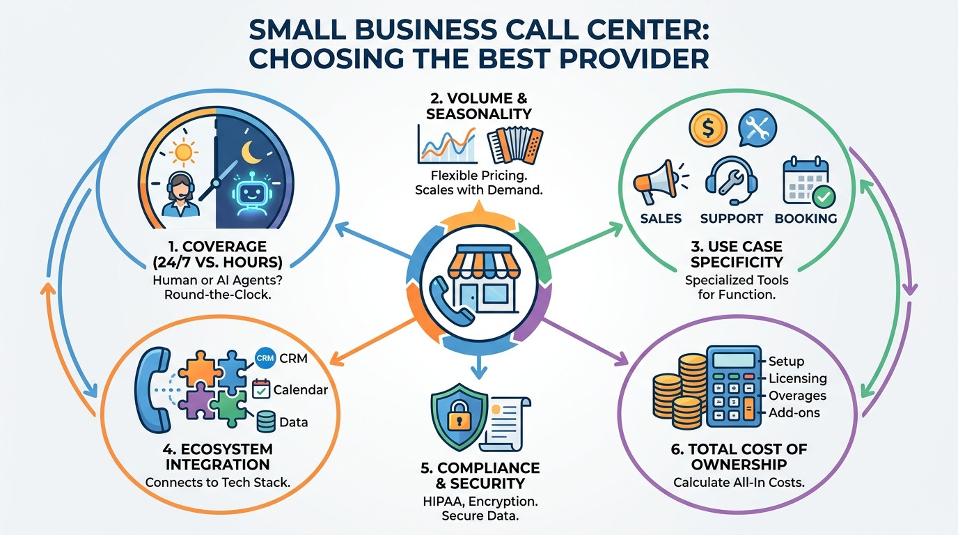 How to choose best call center for small business